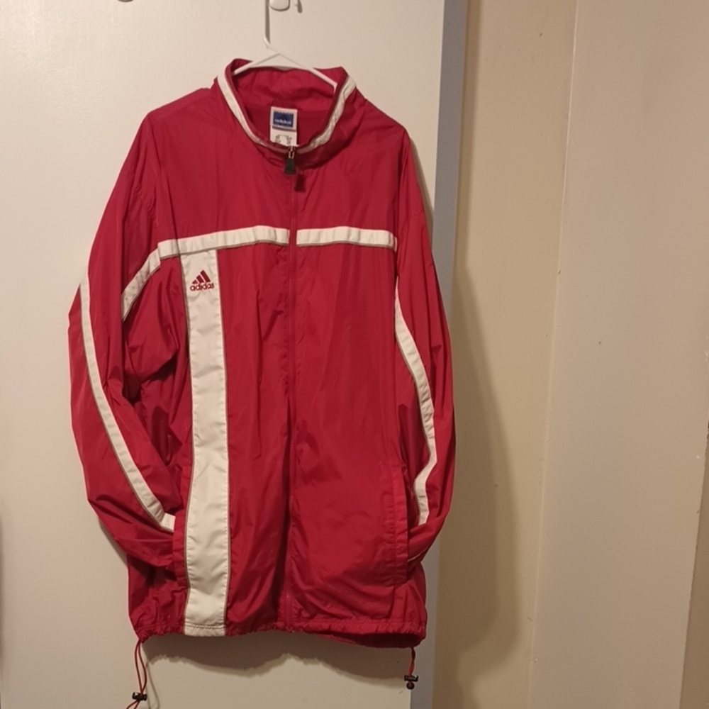 Adidas Windbreaker Big Mens Size 2XLT